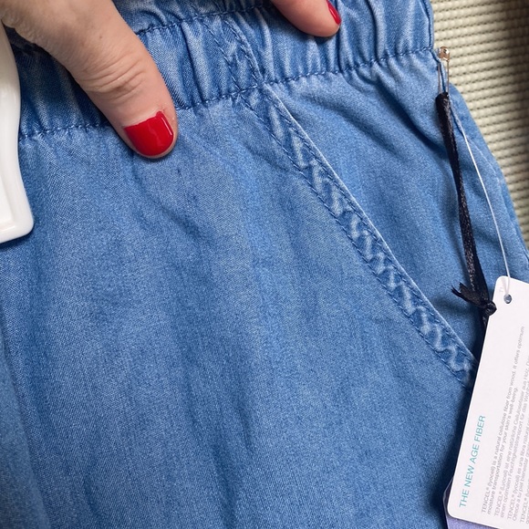 NWT Ci Sono Clothing Size 3X Chambray Shorts - Picture 13 of 17